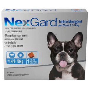 remédio anti pulgas para cachorro nexgard