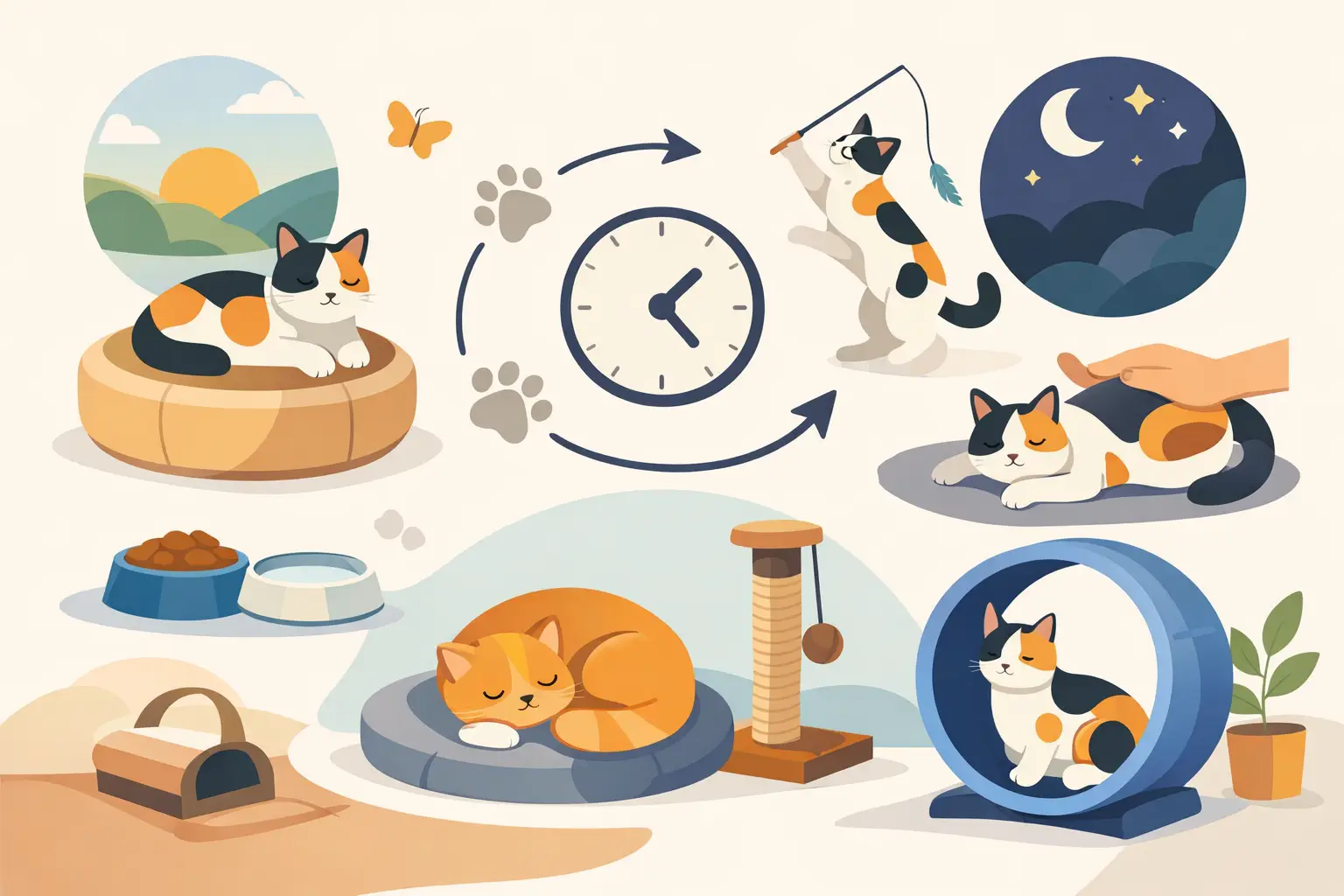 Exemplo de rotina para gato indoor ideal