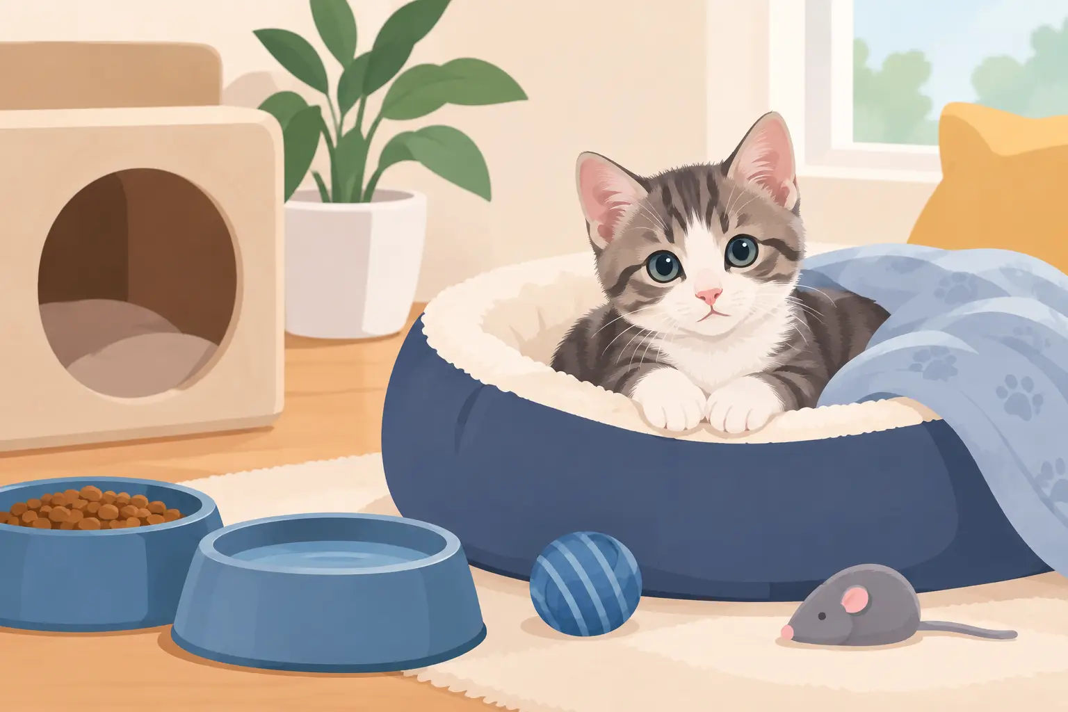 Guia para Gato Recém-Adotado nos Primeiros Dias
