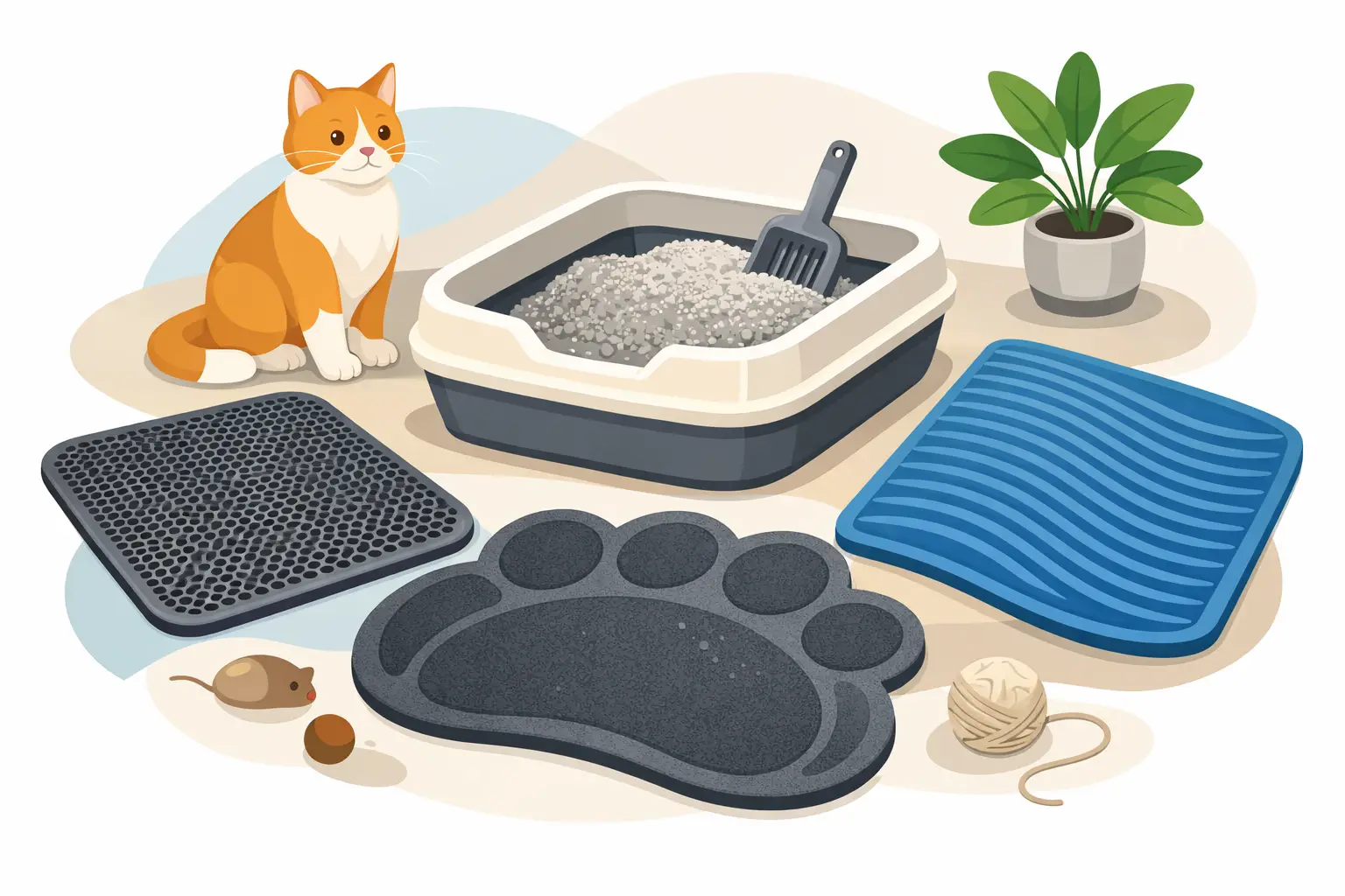 Melhores tapetes para caixa de areia para seu gato