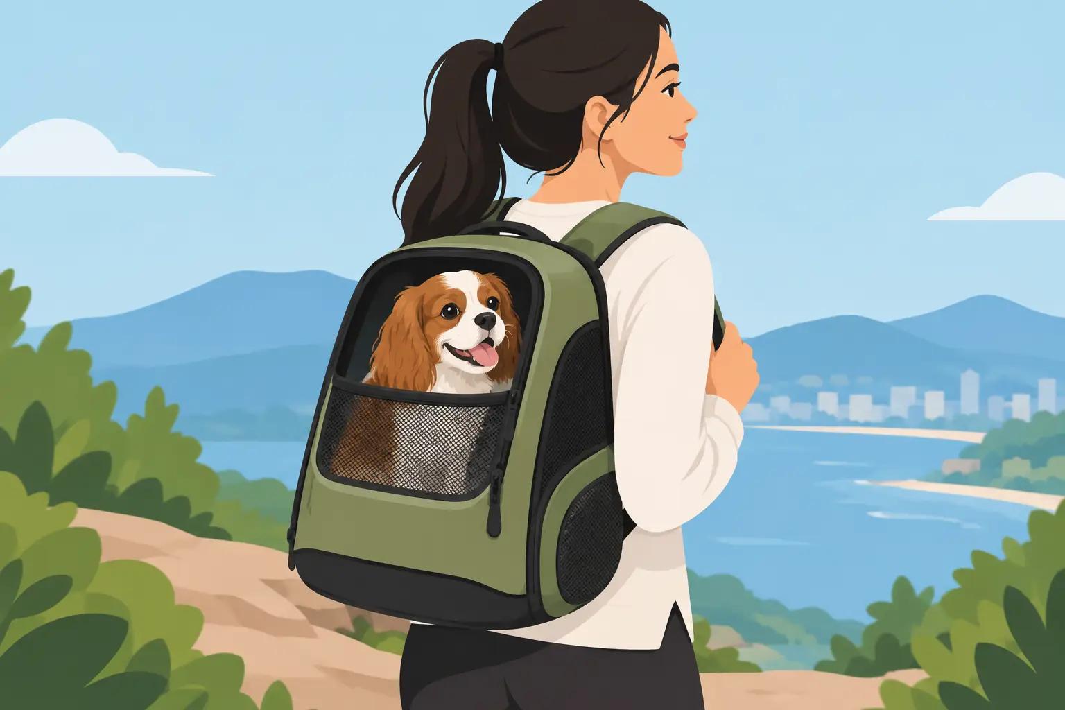 Mochilas pet: conforto e segurança para sair